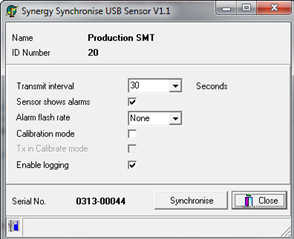 Calibration Synchronise Sensors