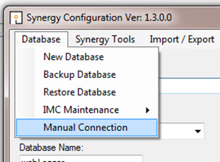 Synergy Configuration Ver Winodw 4