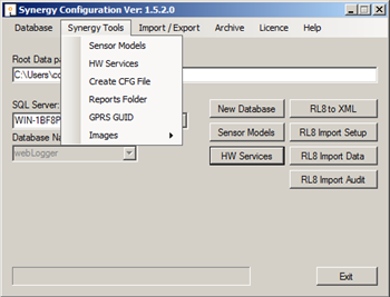 Synergy Configuration Ver Window 8 Reports